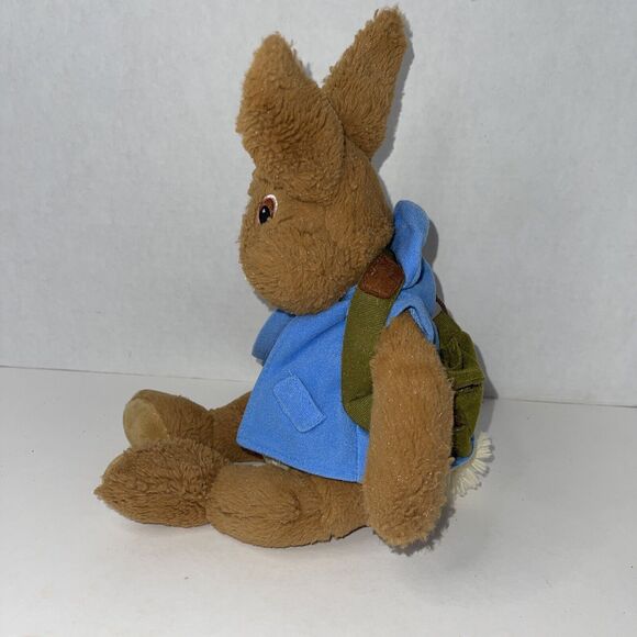 PETER RABBIT Plush 12” GUND With Messenger Bag 2015 Nickelodeon - Picture 5 of 10